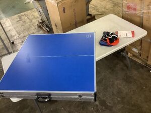 Portable Ping Pong Table Tennis Game Set