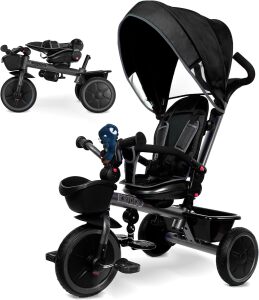 KRIDDO 7-in-1 Tricycle Stroller for Toddlers