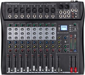 Depusheng DT8 Professional Mixer Sound Board Console 