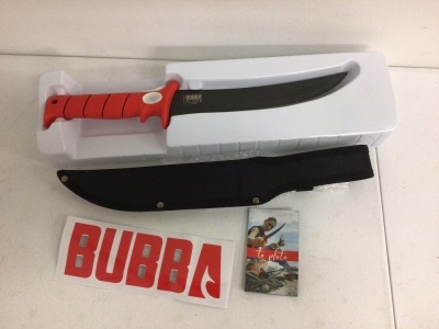 Bubba 9" Fishing Knife, Appears New, Sold as is