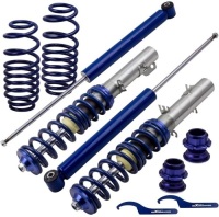 maXpeedingrods Coilovers for VW Golf Jetta Bora MK4, Audi A3 MK1, New Beetle 1997-2010, SKODA Octavia 1997-2004,&nbsp;Lavida 2008-present, Blue - Appear New&nbsp;