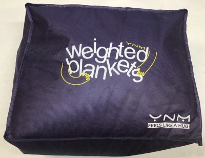 YNM 20lb Weighted Blanket, Uknown Size - Appears New 