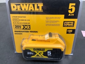 DEWALT Lithium Ion Battery 20V DCB205