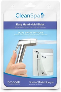 Brondell CSE-37 Easy Hand Held Bidet Sprayer with Dual Spray Adjustments in Chrome