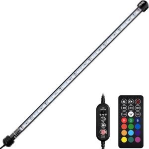 NICREW Submersible RGB Aquarium Light, 19" 