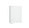 Hampton Bay Courtland 21 in. W x 12 in. D x 30 in. H Assembled Shaker Wall Kitchen Cabinet in Polar White - Damaged Corner