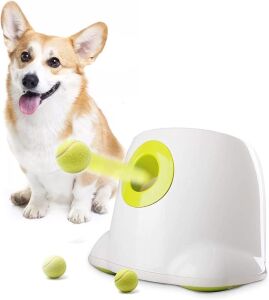 AFP Automatic Ball Launcher for Small Dogs w/ 3 Balls 