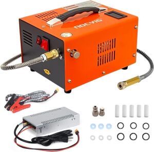 Portable PCP Air Compressor 4500PSI, 12V DC/110V AC