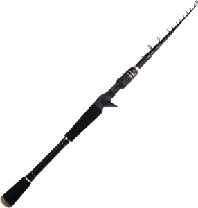 KastKing Blackhawk II Telescopic Fishing Rods, Graphite Rod Blanks & Durable Solid Glass Tip, Floating Guides, 1pc Fishing Rod Performance, Comfortable EVA Handle, Newly Designed Travel Rod