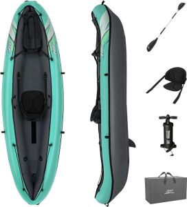 Bestway Hydro-Force 1-Person Ventura Elite Inflatable Kayak Set, 9'2" x 34" 