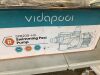 Vidapool 2 HP Pool Pump, 8120GPH, 220V, 2 Adapters - 2