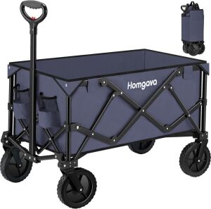 Homgava Collapsible Folding Wagon Cart