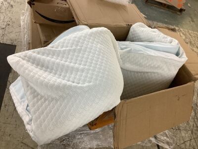 Mattress Pad, 75" x 39" x 3" 