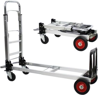 Convertible Hand Truck Platform Cart 