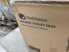 OasisSpace Stand Alone Raised Toilet Seat 300lbs - 4