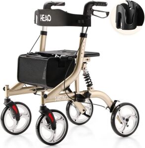 HEAO Rollator Walker with Seat