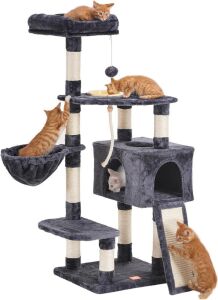 Heybly Multi-Level Cat Tree Condo 50" 