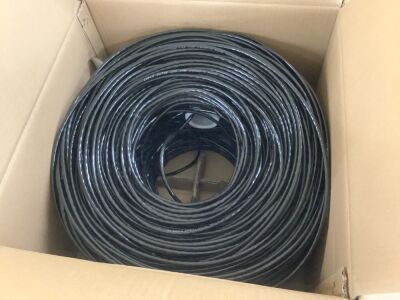 CAT5e CMR 24AWG 350Mhz UTP CCA Network Cable, 1000' 