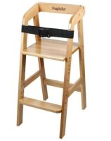 PandaEar Wooden High Chair for Toddlers