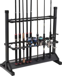  Jorazor Fishing Rod Rack, Dark Grey 