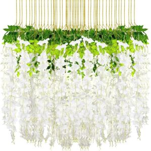 Artificial Wisteria Hanging Flowers, 108ct 