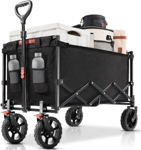 Navatiee Wagon Cart Heavy Duty Foldable