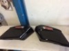 Pair of Hard Saddle Bags with Speaker Lid, Unknown Fitment - Appears New