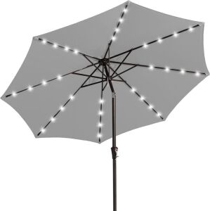 JEAREY 11FT LED Lighted Patio Umbrella