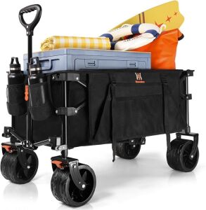 Navatiee Collapsible Folding Wagon Cart