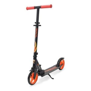 Jovial 2-Wheel Folding Kick Scooter, Adjustable Height, 7" Wheels, Anti-Slip Deck