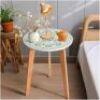 Round Side End Table