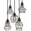 Industrial Vintage 5 Light Metal Pendant Light&nbsp;