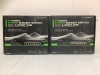 Lot of (2) 8 Port Gigabit Switch w/ 4 Port Poe, Appears new, Sold as is