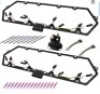 Powerstroke Diesel Valve Cover Gasket Set Compatible with Ford F250 F350 E250 E350 Diesel Powerstroke 7.3L 1999-2003 Replace OEM F81Z-6584-AA,615-201