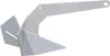 ISURE MARINE Hot Dipped Galvanized Steel Triangle Plow Anchor