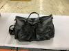 Leather Carry On Garment Bag 