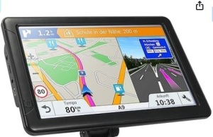 GPS Navigation for car, 9-inch High-Definition Touch Screen