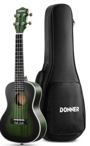 Donner Concert Ukulele Professional 23 Inch Mahogany Ukelele 