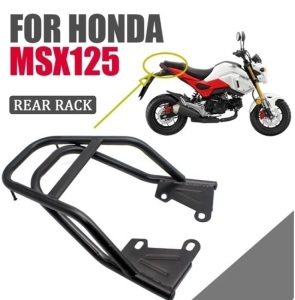 For Honda Grom MSX125 MSX 125 Motorcycle Accessories Rear Rack Luggage Bracket Armrest Shelf Tailbox Support Tail Box Holder