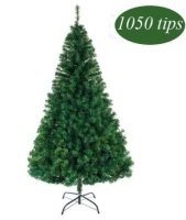 Bonnlo 6 Feet Artificial Christmas Tree with Sturdy Metal Legs