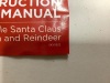 Lighted Inflatable Santa Claus & Reindeer Christmas Decoration - 9ft - 2