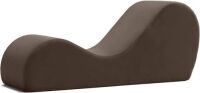 Yoga Chaise Lounge Chair, Brown&nbsp;