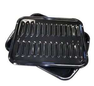 Porcelain-Coated Broiler Pan