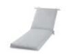 Greendale Home Fashions 23 in. x 73 in. Outdoor Chaise Lounge Cushion in Heather Gray&nbsp;