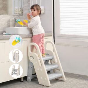 Onasti Foldable Step Stool for Toddlers 