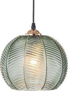 AOODU Green Glass Pendant Light Fixture