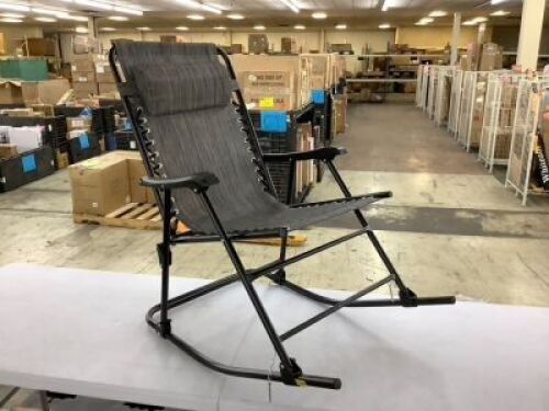 Foldable Zero Gravity Rocking Patio Lounge Chair&nbsp;