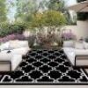 Outdoor&nbsp;Moroccan Area Rug, 9' x 12'&nbsp;