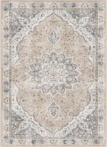 Befbee Ultra-Thin Washable Area Rug, 9' x 12' 