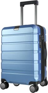 KROSER Hardside Expandable Carry On Luggage 20" 